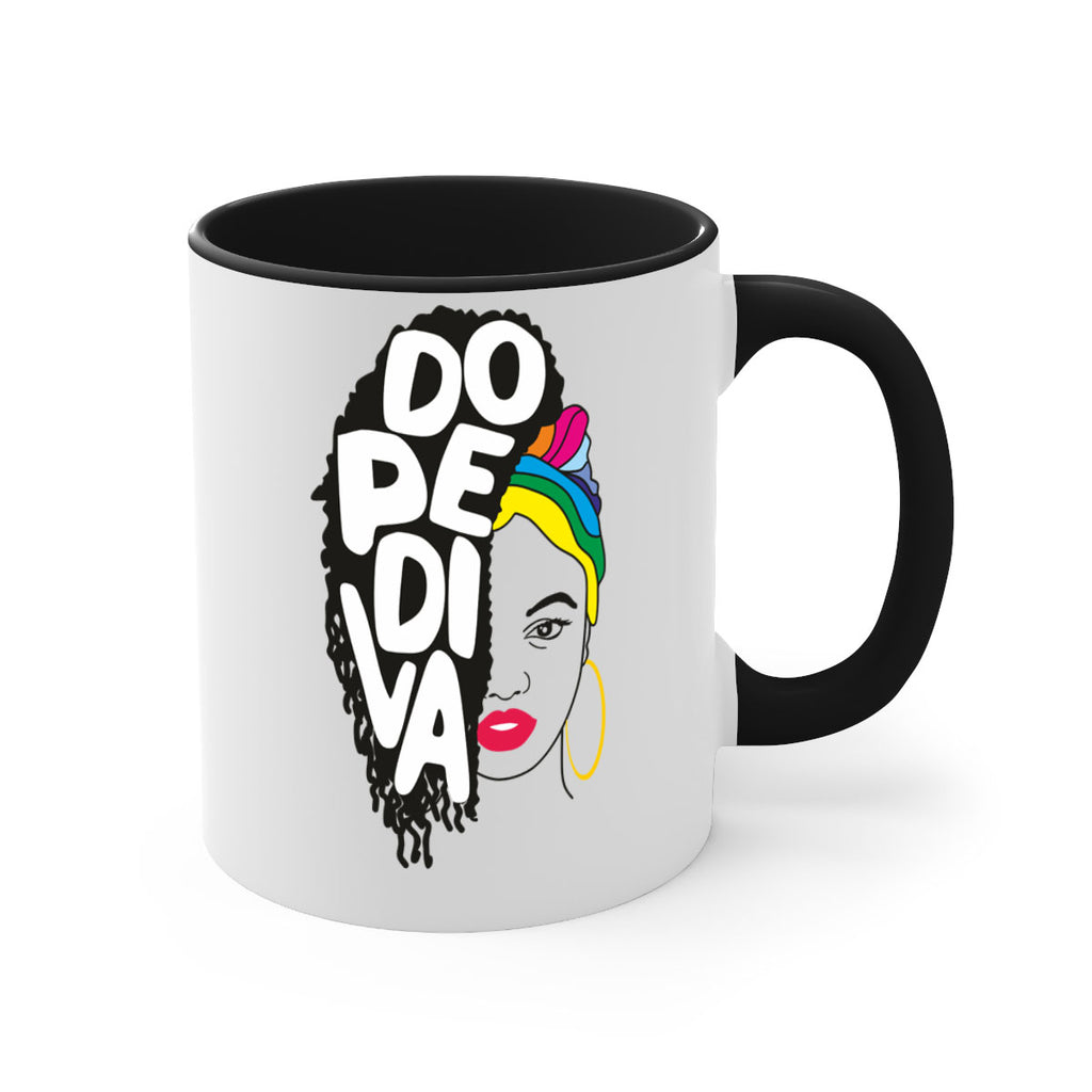 dope diva 5#- Black women - Girls-Mug / Coffee Cup