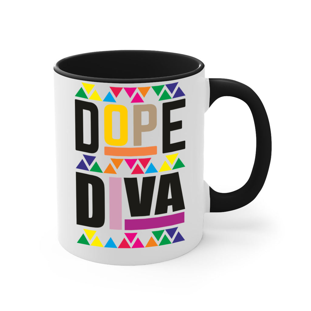 dope diva- black words - phrases-Mug / Coffee Cup