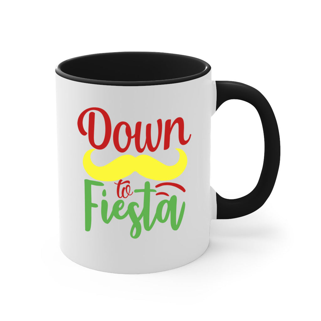 down to fiesta 3#- cinco de mayo-Mug / Coffee Cup