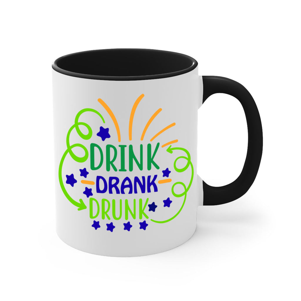 drink drank drunk 23#- mardi gras-Mug / Coffee Cup