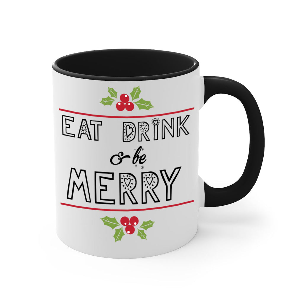 eat drink & be merry style 189#- christmas-Mug / Coffee Cup