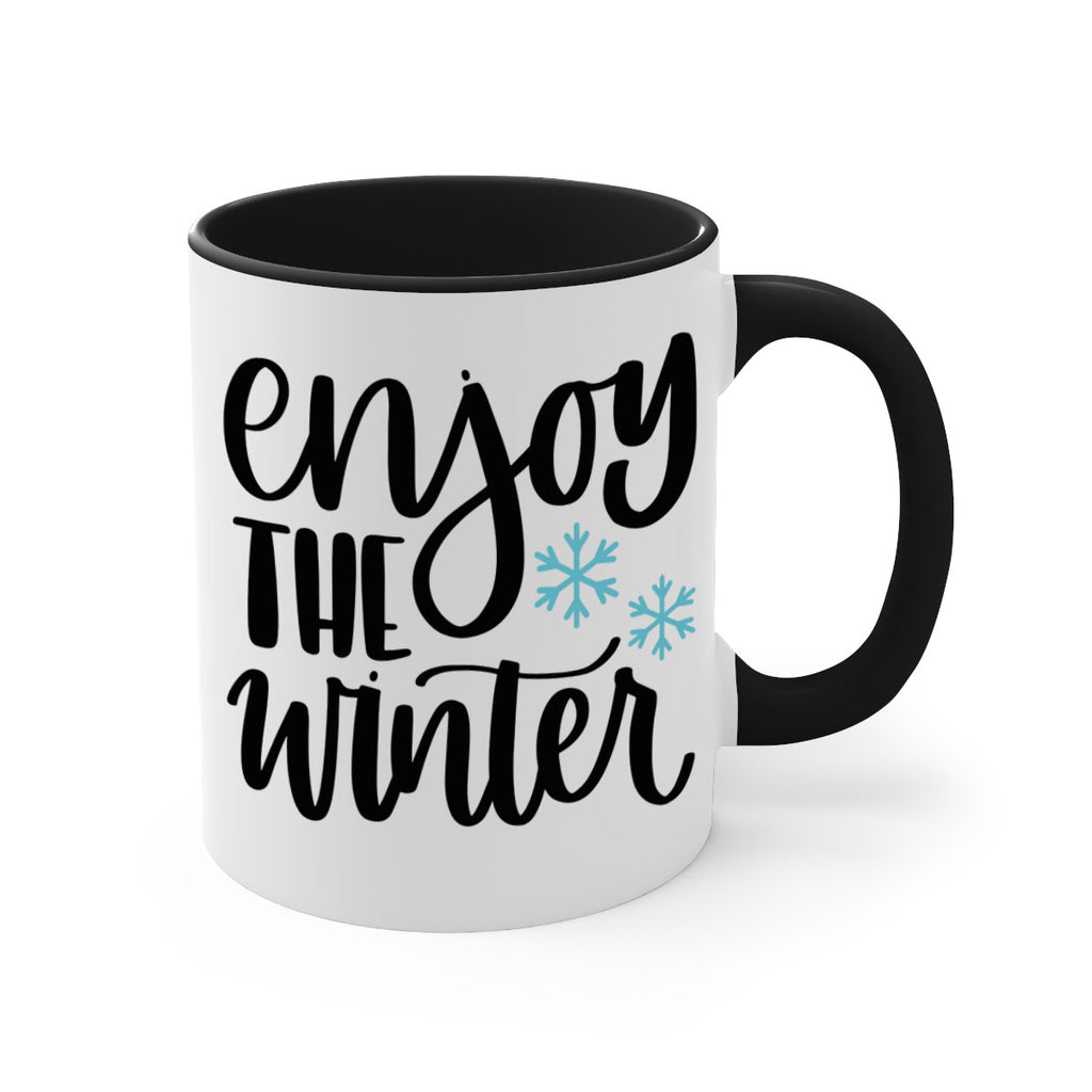 enjoy the winter 155#- christmas-Mug / Coffee Cup