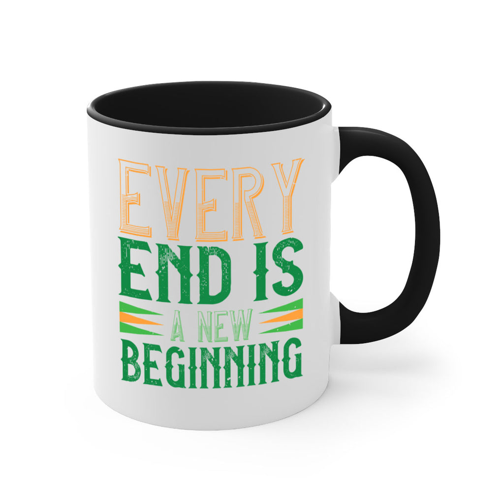 every end is a new beginning Style 138#- St Patricks Day-Mug / Coffee Cup