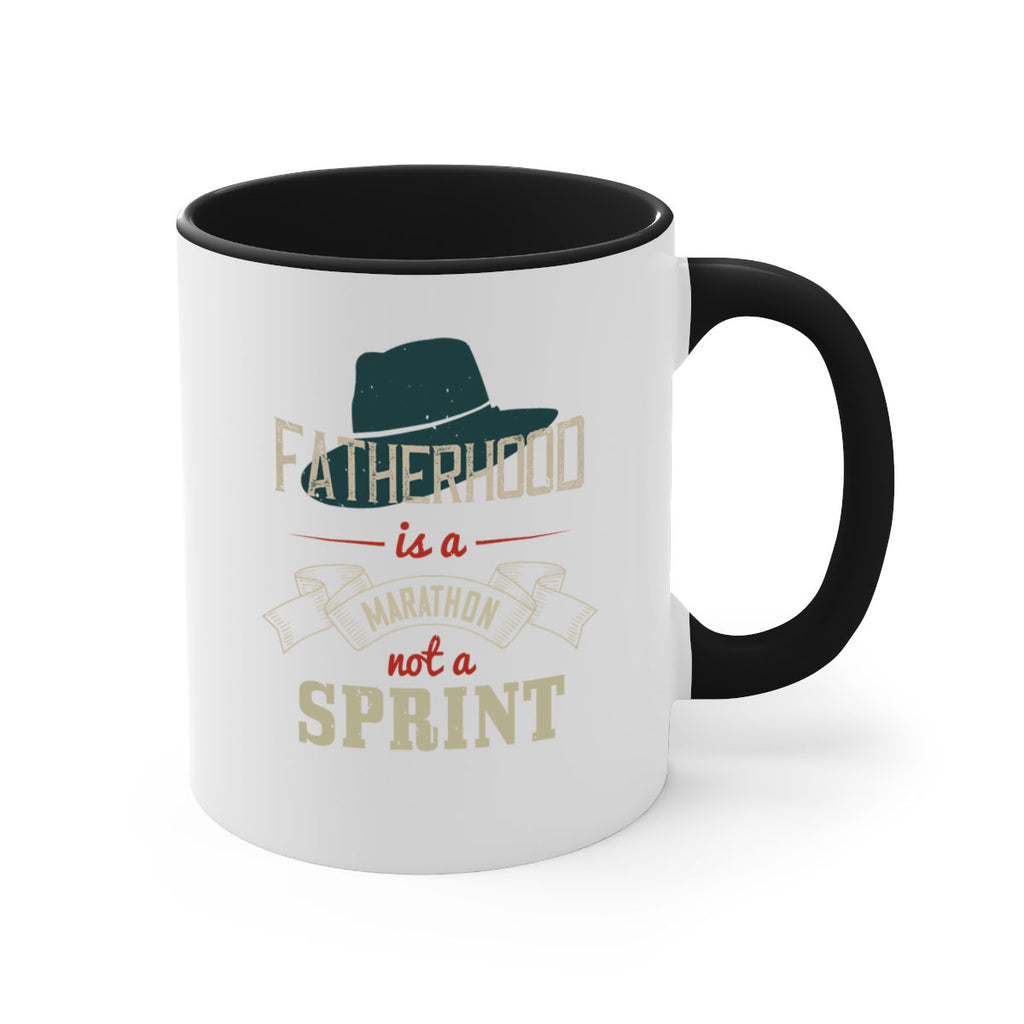 fatherhood is a marathon 227#- fathers day-Mug / Coffee Cup