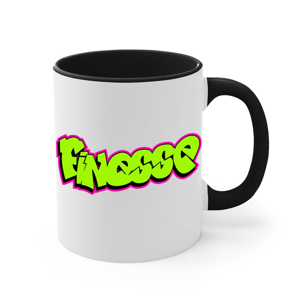 finesse 154#- black words - phrases-Mug / Coffee Cup