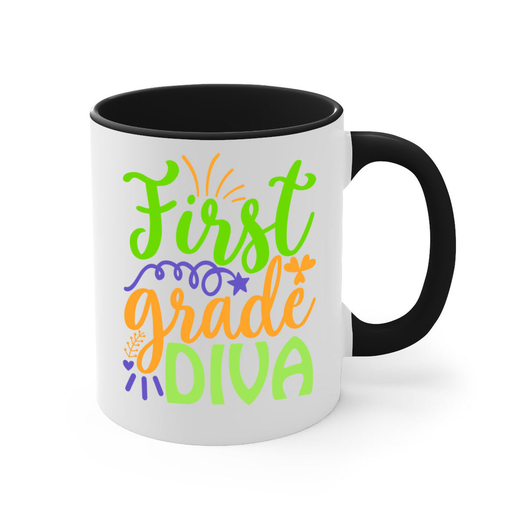 first grade diva 21#- mardi gras-Mug / Coffee Cup