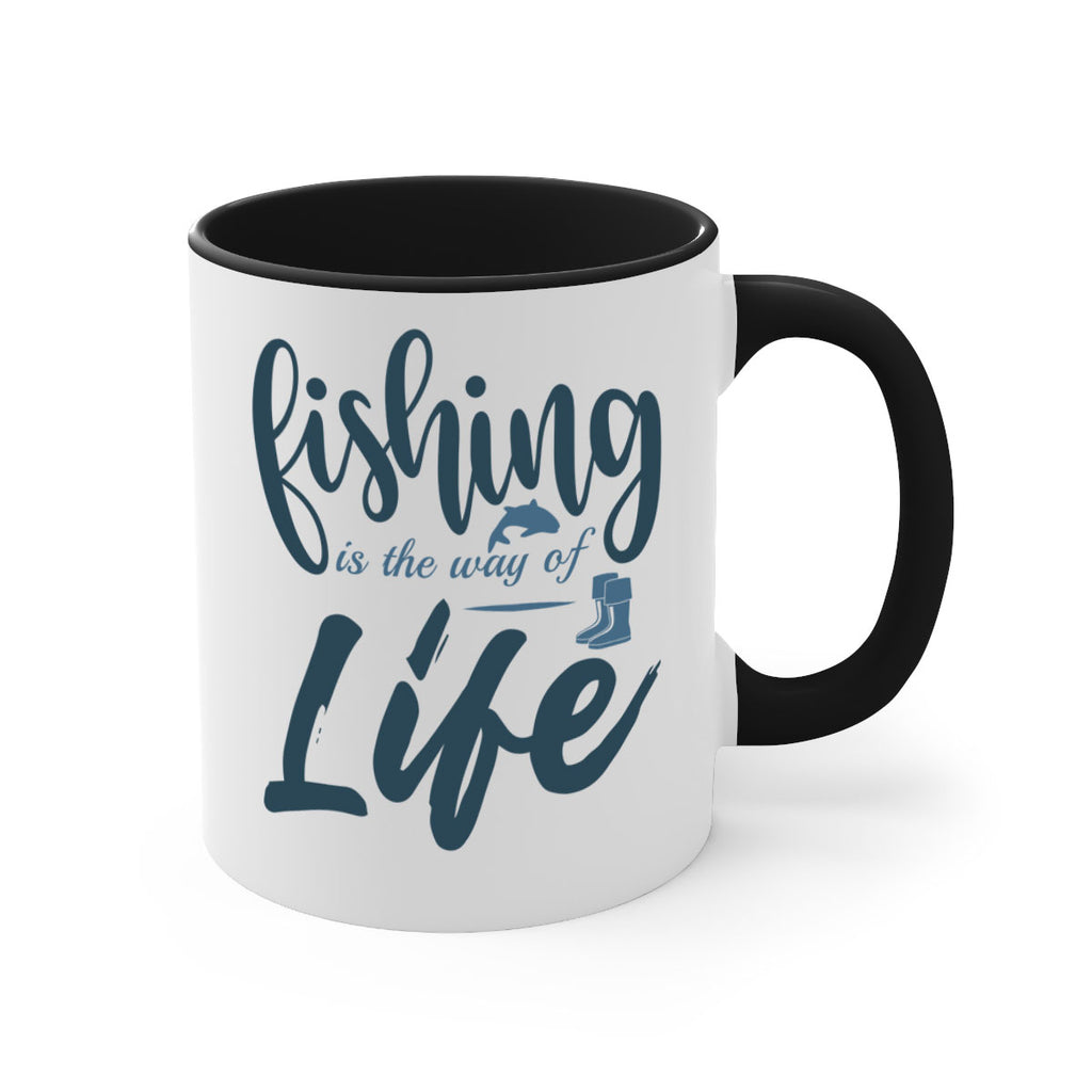 fishing is the way 137#- fishing-Mug / Coffee Cup