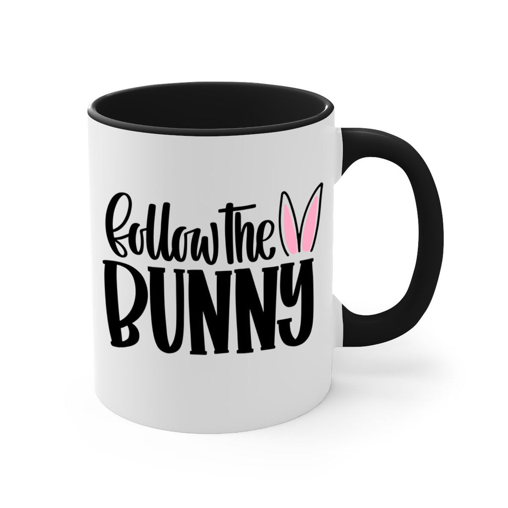 follow the bunny 44#- easter-Mug / Coffee Cup