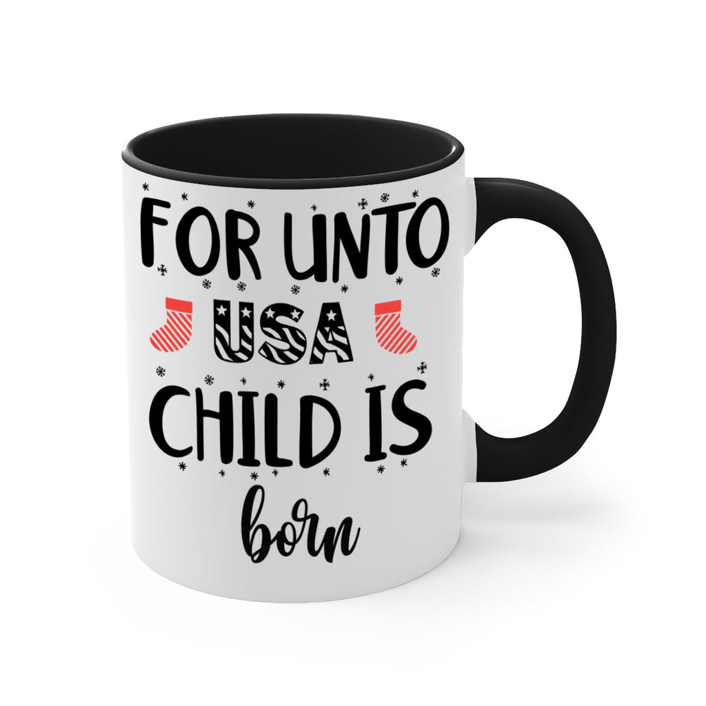 for unto us a child is born style 212#- christmas-Mug / Coffee Cup