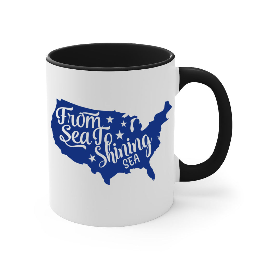 from sea to shining sea Style 52#- 4th Of July-Mug / Coffee Cup