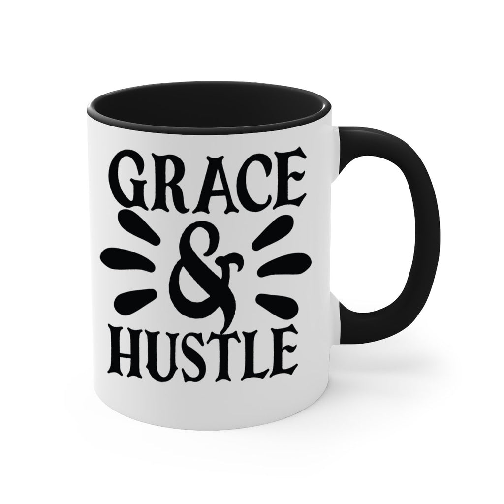 grace hustle Style 111#- motivation-Mug / Coffee Cup