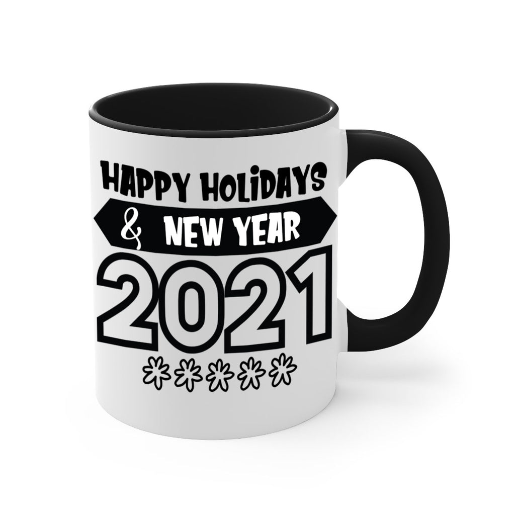 happy holidays new year style 257#- christmas-Mug / Coffee Cup