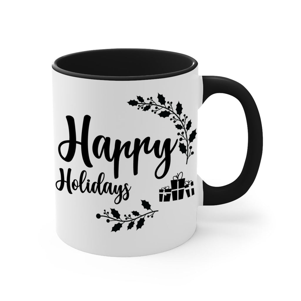 happy holidays style 7#- christmas-Mug / Coffee Cup