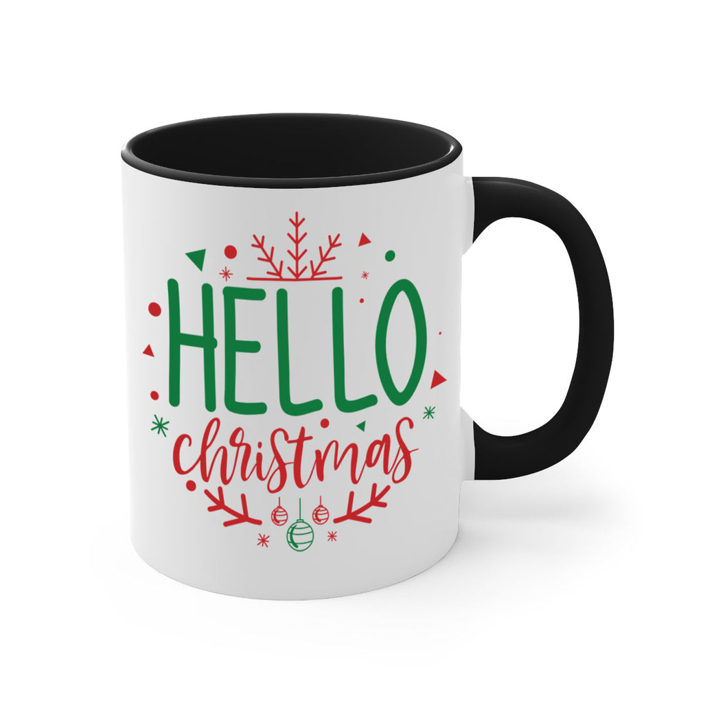 hello christmas style 285#- christmas-Mug / Coffee Cup