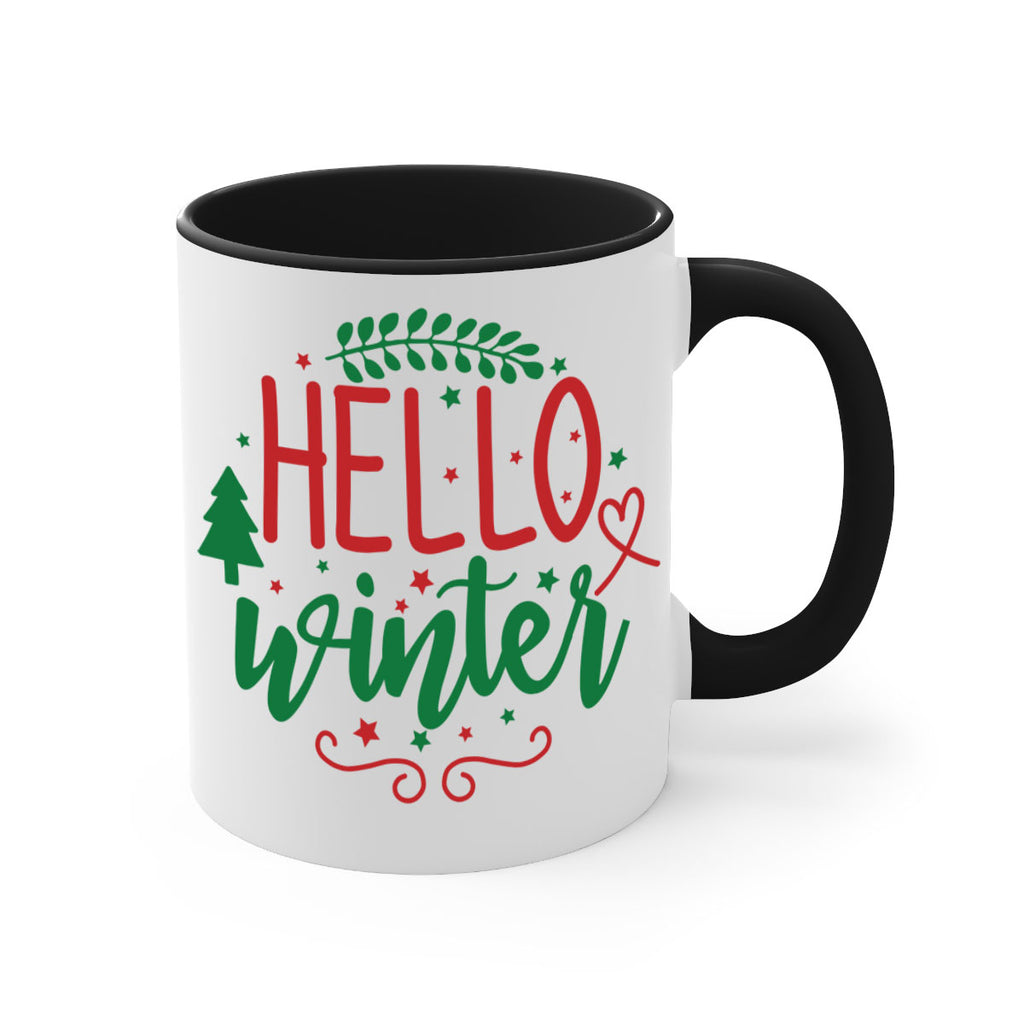 hello winter style 286#- christmas-Mug / Coffee Cup