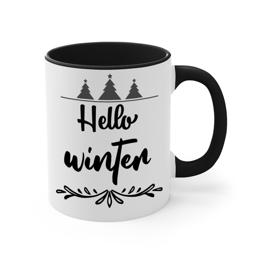 hello winter style 287#- christmas-Mug / Coffee Cup