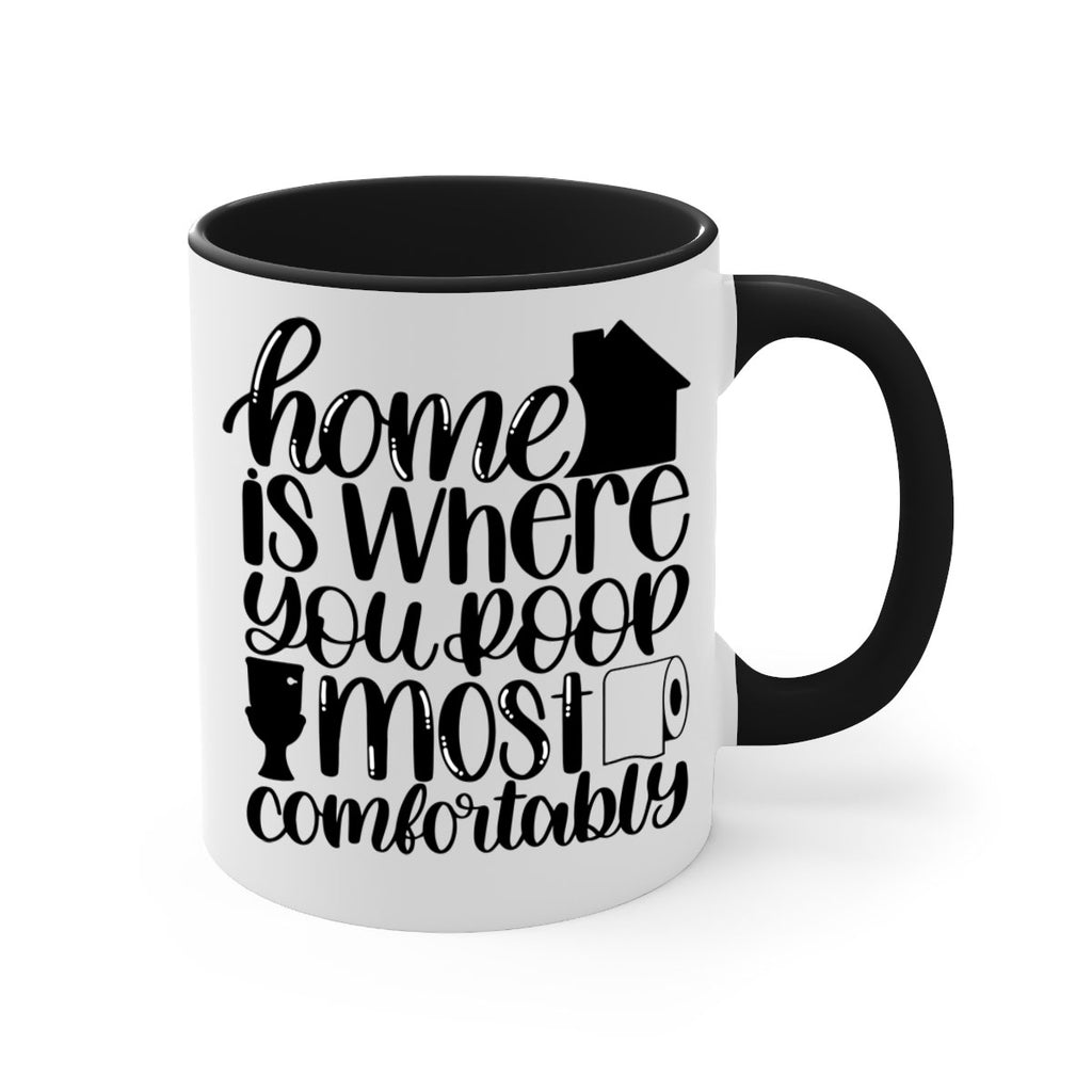 home is where you poop 32#- bathroom-Mug / Coffee Cup