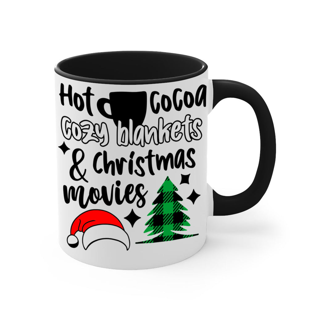 hot cocoa cozy blankets and christmas movies style 310#- christmas-Mug / Coffee Cup