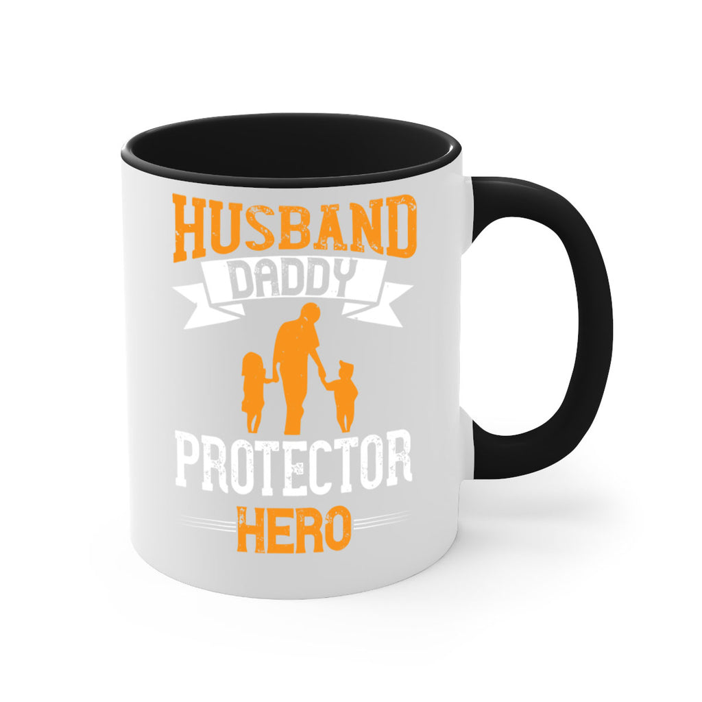 husband daddy protector hero 252#- fathers day-Mug / Coffee Cup