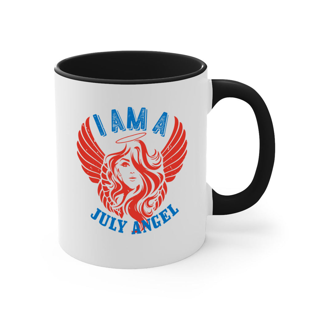 i am a july angel Style 91#- birthday-Mug / Coffee Cup