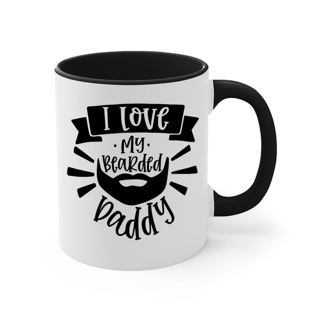 i love my bearded daddy 42#- fathers day-Mug / Coffee Cup