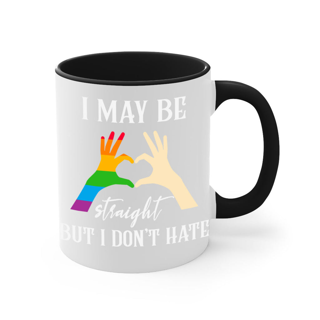 i may be straight but lgbt 125#- lgbt-Mug / Coffee Cup