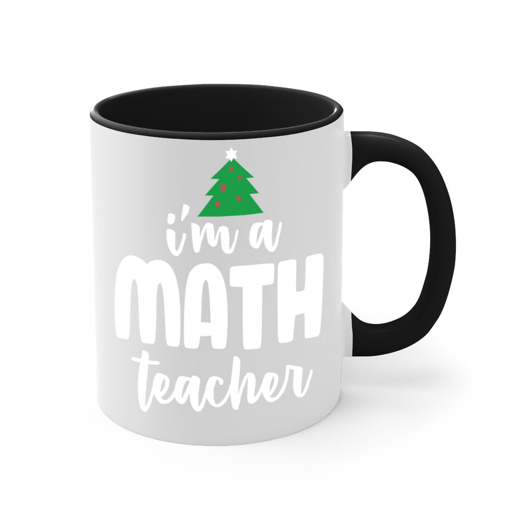 i'm a math teacher style 352#- christmas-Mug / Coffee Cup