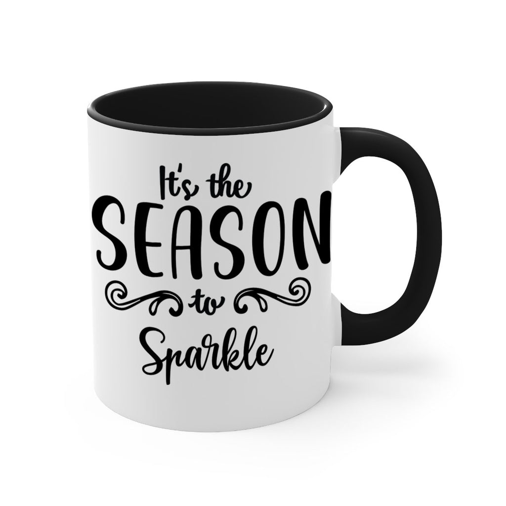 it s the season to sparkle style 372#- christmas-Mug / Coffee Cup