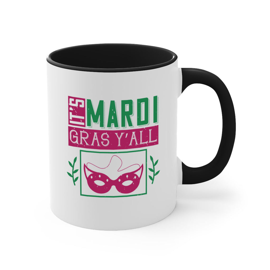 it’s mardi gras y’all 60#- mardi gras-Mug / Coffee Cup