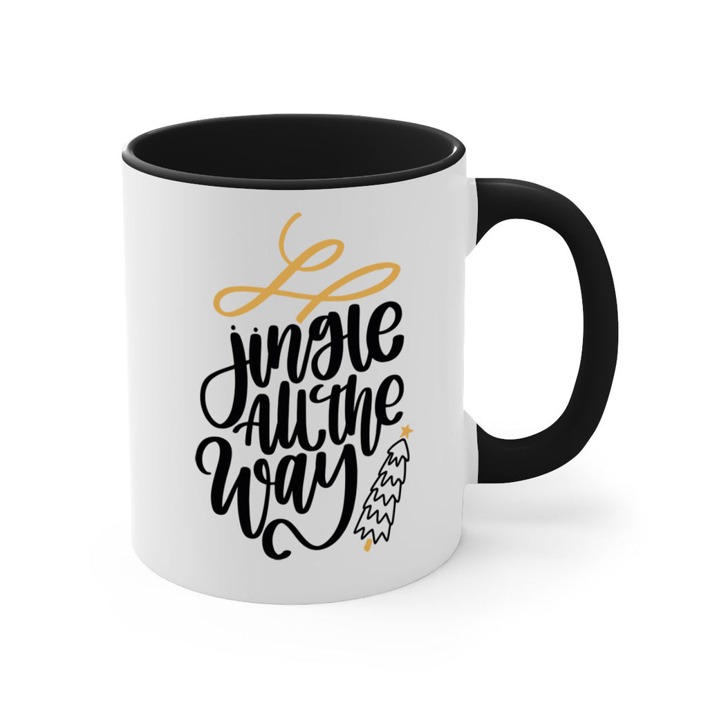 jingle all the way gold 114#- christmas-Mug / Coffee Cup