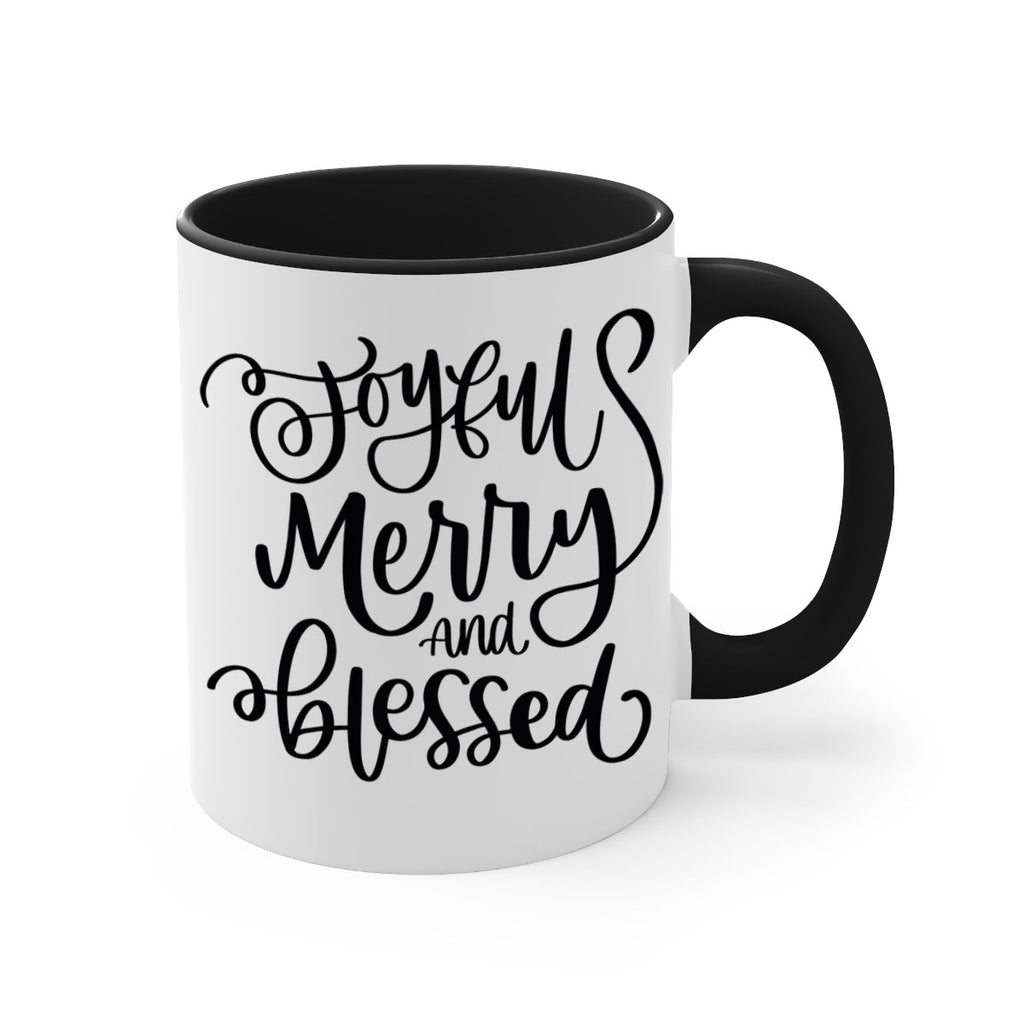 joyful merry and blessed 107#- christmas-Mug / Coffee Cup