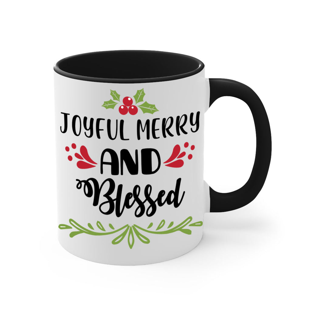 joyful merry and blessed style 419#- christmas-Mug / Coffee Cup