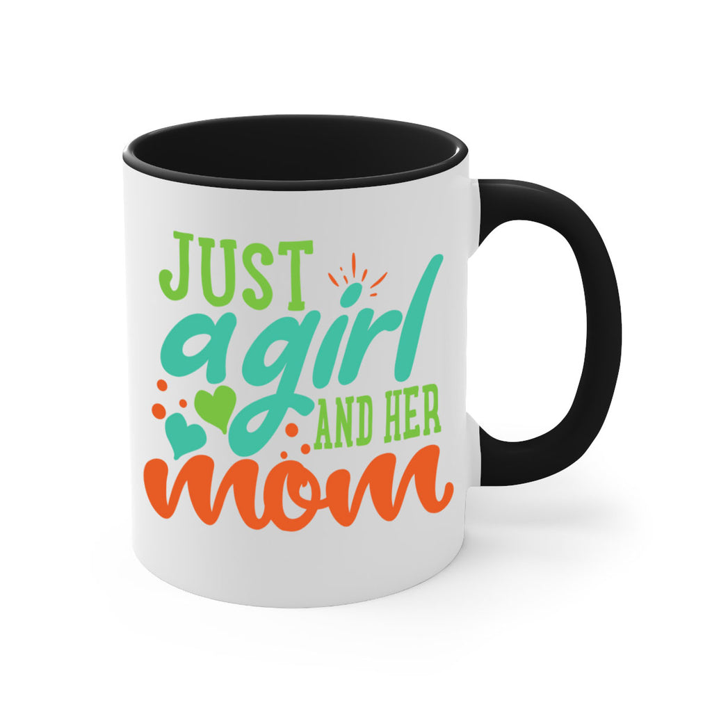 just a girl and her mom 393#- mom-Mug / Coffee Cup