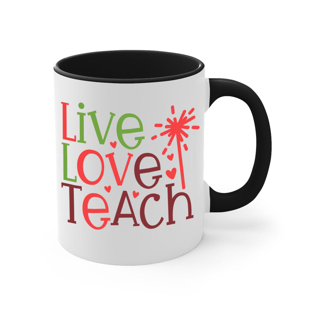 live love teach 230#- christmas-Mug / Coffee Cup