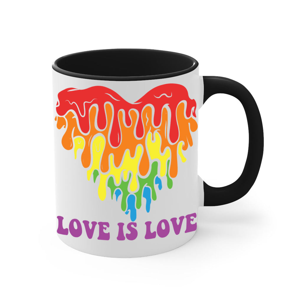 love is love rainbow ice lgbt 85#- lgbt-Mug / Coffee Cup