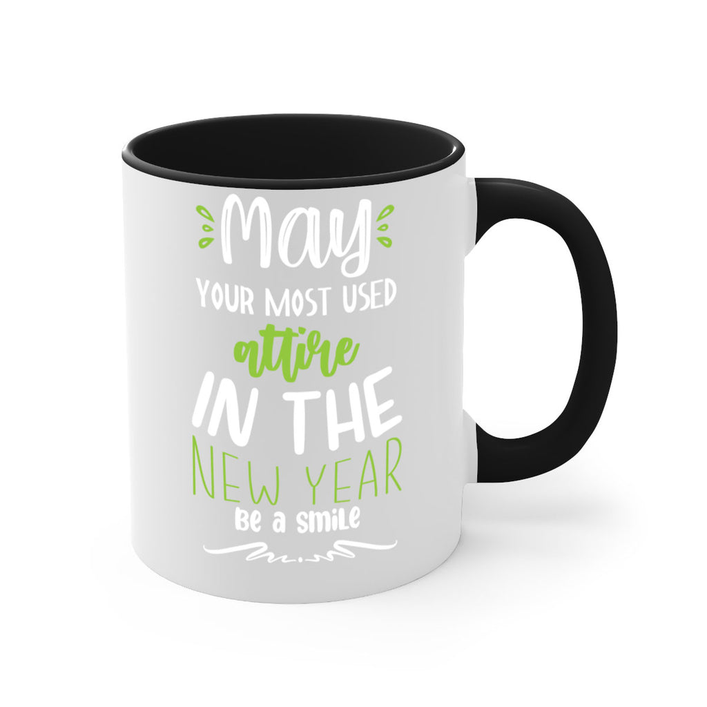 may your most used attire in the new year be a smile style 463#- christmas-Mug / Coffee Cup