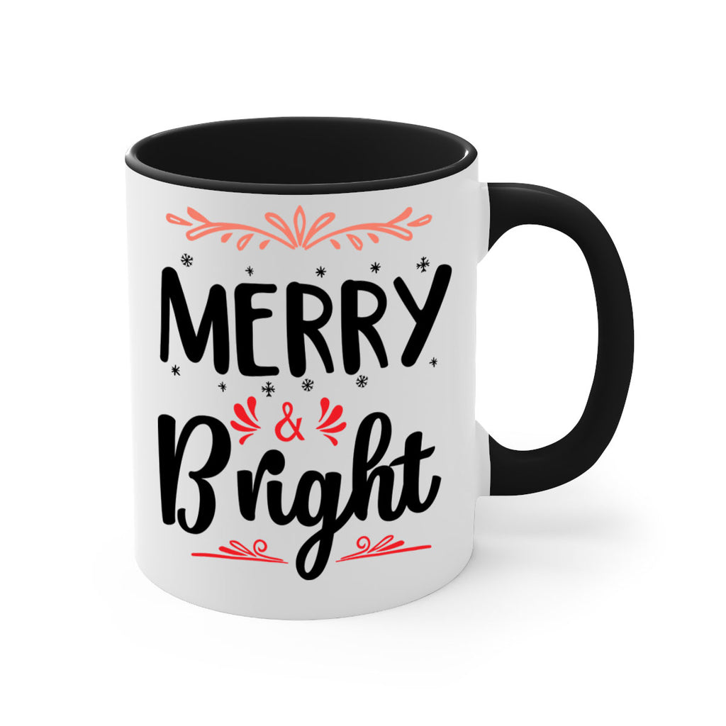 merry & bright style 467#- christmas-Mug / Coffee Cup