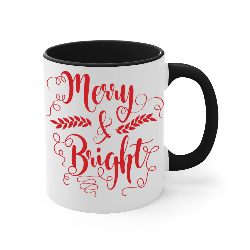 merry & bright style 468#- christmas-Mug / Coffee Cup