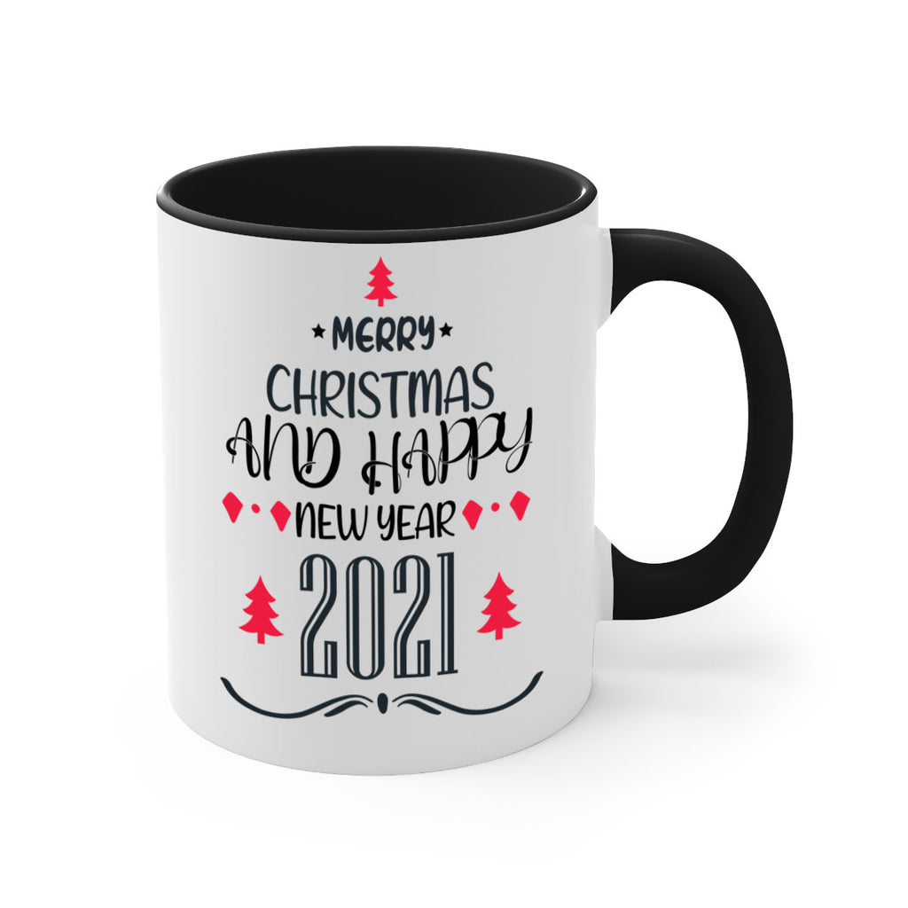 merry christmas and happy new year style 495#- christmas-Mug / Coffee Cup