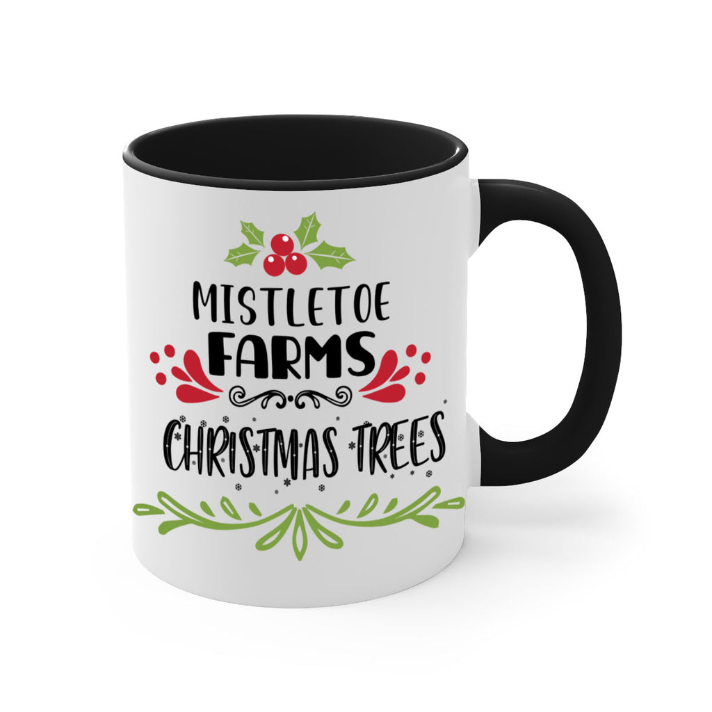 mistletoe farms christmas trees style 514#- christmas-Mug / Coffee Cup