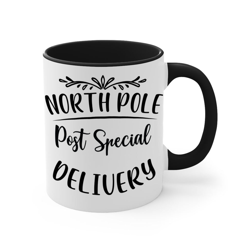 north pole post special delivery style 545#- christmas-Mug / Coffee Cup