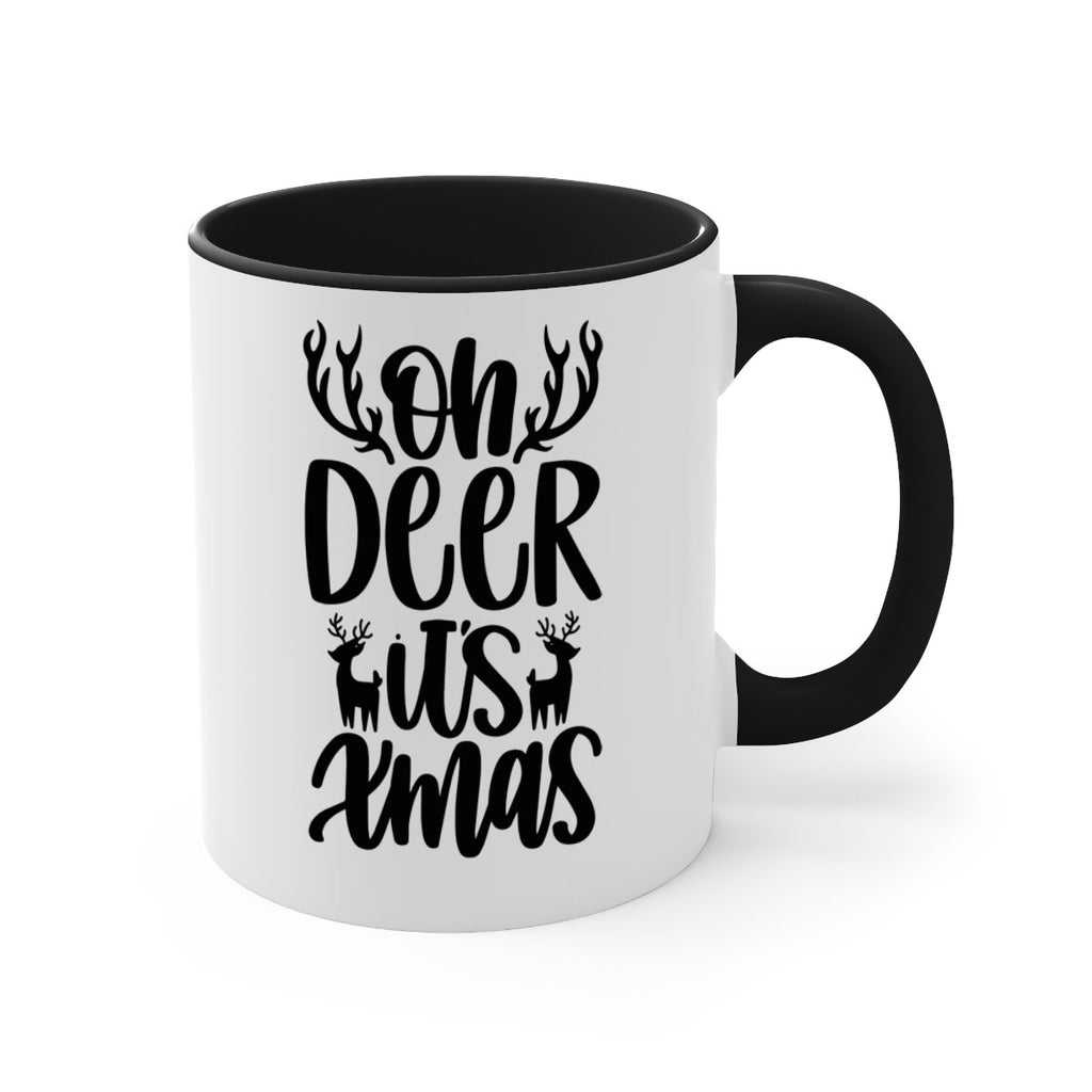 oh deer its xmas gold 69#- christmas-Mug / Coffee Cup