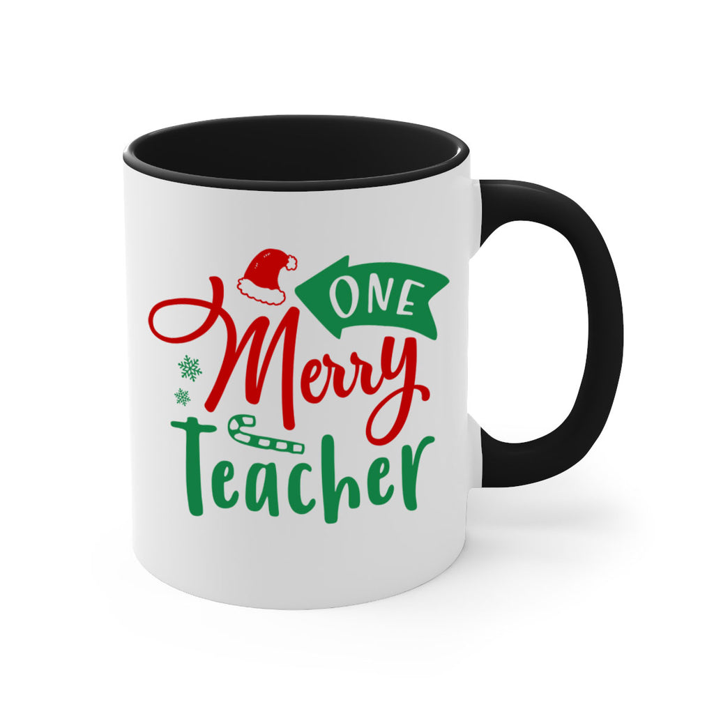 one merry teacher style 575#- christmas-Mug / Coffee Cup