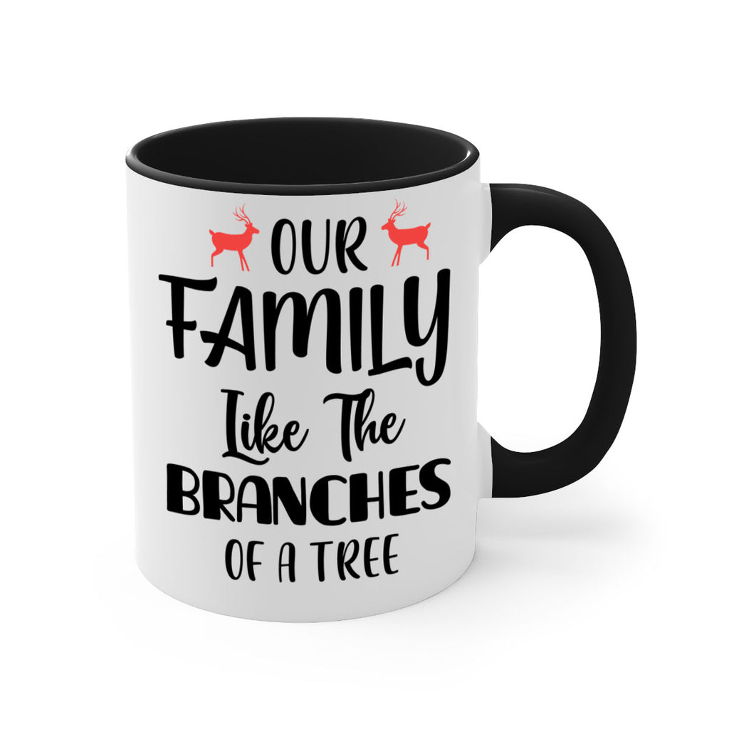 our family like the branches of a tree style 578#- christmas-Mug / Coffee Cup