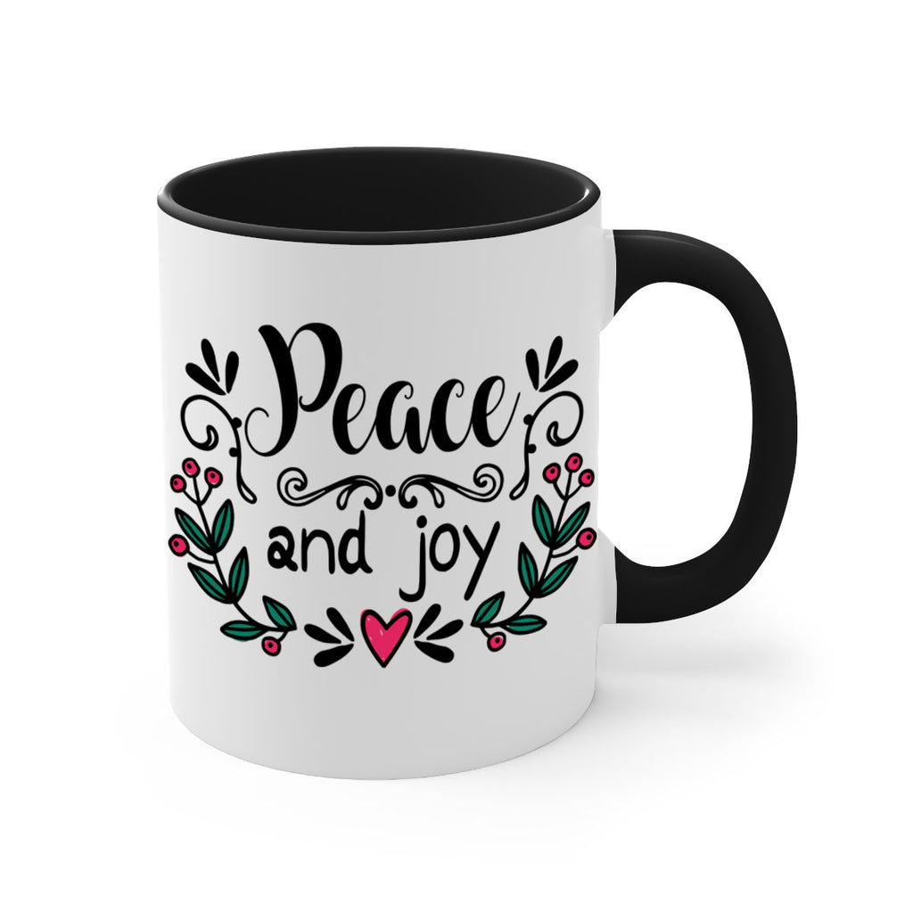 peace and joy style 582#- christmas-Mug / Coffee Cup