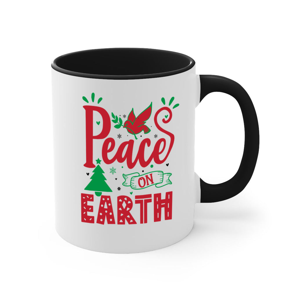 peace on earth style 583#- christmas-Mug / Coffee Cup