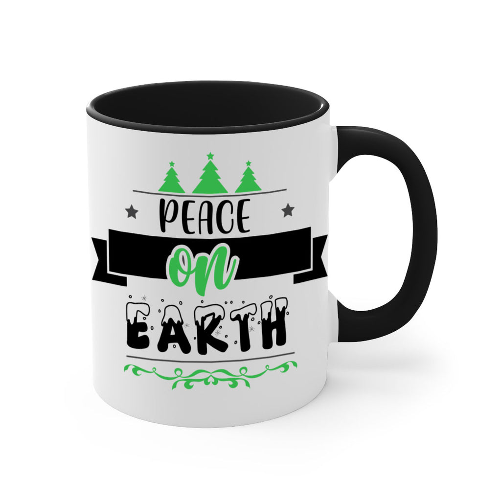 peace on earth style 585#- christmas-Mug / Coffee Cup