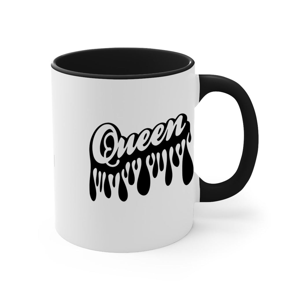 queen- black words - phrases-Mug / Coffee Cup