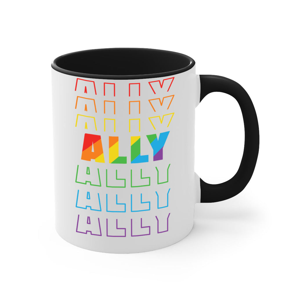 rainbow color ally lgbt 31#- lgbt-Mug / Coffee Cup