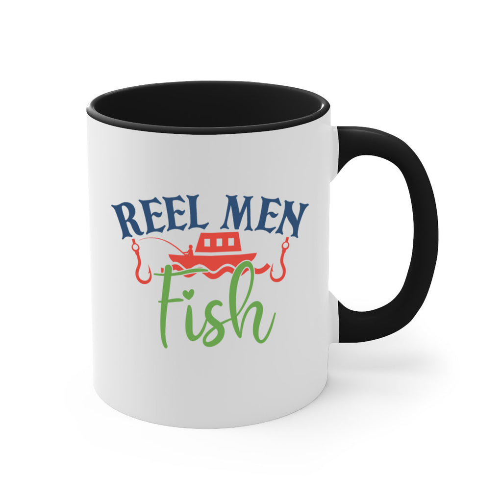 reel men fish 196#- fishing-Mug / Coffee Cup